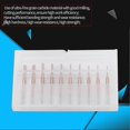 thumbnail image 4 of 10pcs Titanium Coated 0.8mm3.17mm End Mill Engraving Bits Rotary Cutter 1/8' Shank, 4 of 4