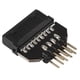 thumbnail image 3 of Divisor de placa base USB Adaptador de conversión de enchufe hembra en panel frontal de USB 2.0 de 9 pines a USB 3.0 de 19 pines, 3 of 12