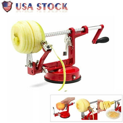 3 In 1 Apple Potato Peeler Corer Stainless Steel Hand Cranking Apple Peeler Slicer Peeler Walmart Com Walmart Com