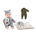thumbnail image 3 of Set de bebé Baby Boutique con Accesorios con Bebé 6 Piezas Multicolor, 3 of 4