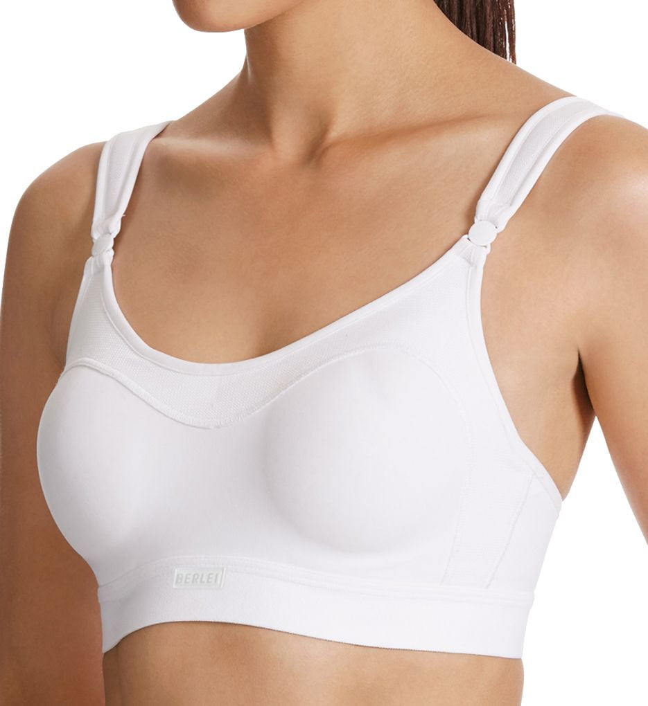 white underwire sports bra