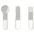thumbnail image 1 of Spoon Stick Fork Dessert Spoons Stylish Transparent Dessert Spoon Set Versatile Practical Ice Cream Spoon Fork Stick Set for, 1 of 5