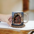 thumbnail image 6 of pvdgvd 3D Creative Space Bookshelf Ceramic Mug, Unique Bookshelf Pattern, for Hot & Cold Drinks, Study Decor, Coffee Mug for Book Lovers, Ideal Gift for Readers, 6 of 6