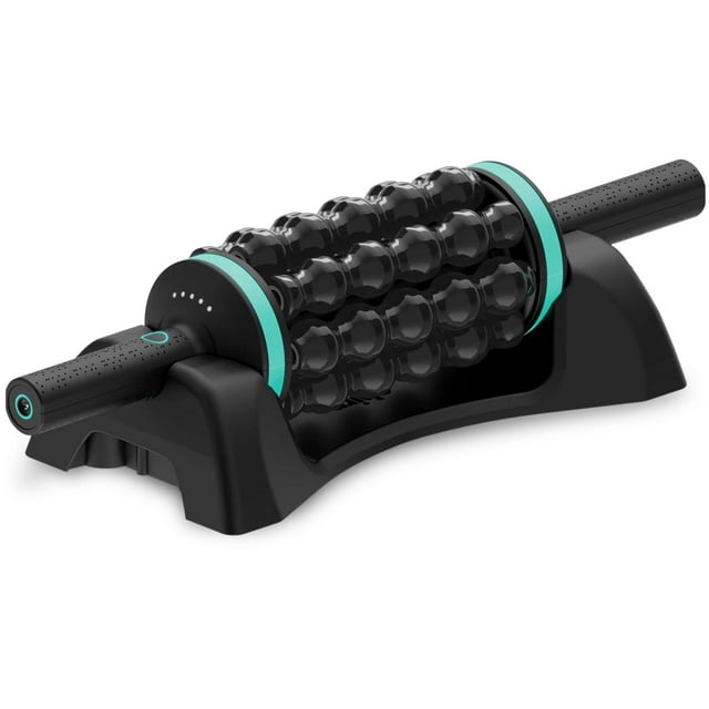 Masajeador Percusivo VERSAINSECT Negro con Base Manos Libres, Potente y Recargable, Spin Reversible