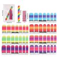 thumbnail image 4 of Manicure Sticker Set Gradient Color Waterproof Nail Polish Strips Nail Decorations, 4 of 4