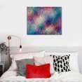 thumbnail image 5 of Orinice Colorful Dots Fine Art Aesthetic Poster & Print Wall Painting for Home Decor Canvas Prints Living Room Bedroom Wall Art 20x16in, 5 of 6