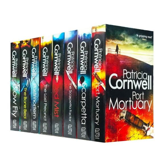 Kay Scarpetta Series By Patricia Cornwell 8 Books Collection Set - Fiction - Paperback
