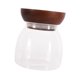 thumbnail image 4 of Tarro de cristal para almacenar café, decorativo, con tapa de madera, multifuncional, sellado. 400 ml 107 cm x 11 cm, 4 of 9