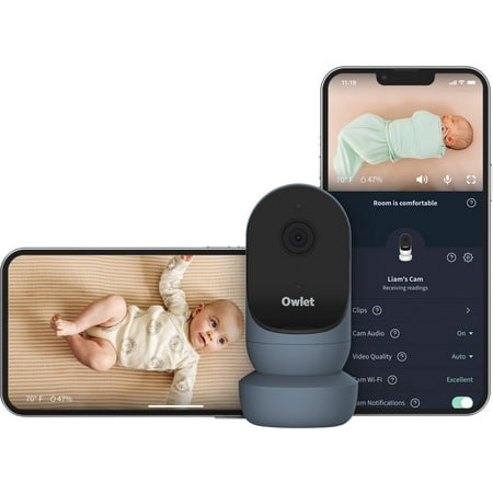 UPC: 0850028962916 | Owlet BC04N67BBJ Cam 2 HD Video Baby Monitor – Bedtime Blue