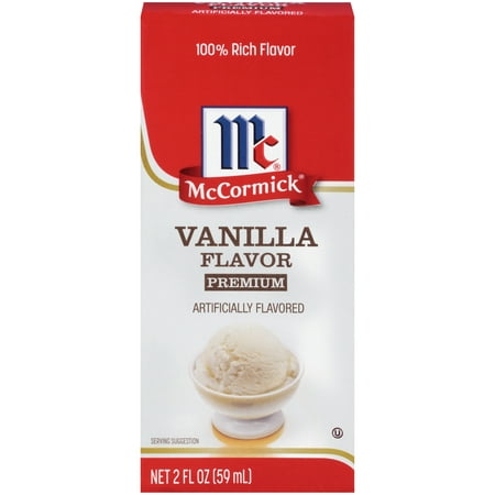 - (4 Pack) McCormick Premium Vanilla Flavor, 2 fl oz