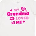 thumbnail image 4 of Inktastic My Grandma Loves Me with Hearts and Kiss Boys or Girls Toddler T-Shirt, 4 of 5