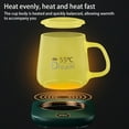 thumbnail image 2 of Monstrate Calentador eléctrico para tazas de té y café, calentadores de bebidas profesionales, dispositivos ajustables para oficina, taza de Electrodomésticos Verde Posavasos de calefacción, 2 of 6