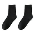 thumbnail image 1 of Womens Winter Socks, Warm Fleece Tube Socks for Cold Protection, 1 of 6
