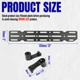 thumbnail image 2 of ALLTIMES Multi-function Mounting Panel Seat Mount for Ford Bronco (2-door and 4-door) 2021+, Black 6061 Aluminum, 2 of 9