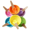 thumbnail image 2 of 12Pcs Ice Cream Bowl Set Different Color Ice Cream Spoon Bowl Tableware Set Creative Children Cartoon Bowl, 2 of 5