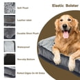 thumbnail image 3 of Cama para perros DEBANG HOME Deluxe de felpa impermeable para perros medianos, 3 of 7
