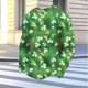 thumbnail image 3 of Ceisia Men's Loose Fit Waffle Knit Sweatshirt - St. Patrick's Day Watercolor Festive Print Green M Gifts, 3 of 5