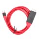 thumbnail image 1 of Cable de audio digital, 4K tipo C convertido a tipo Cto Cable HDMI Adaptador de cable K Diseñado a medida, 1 of 8