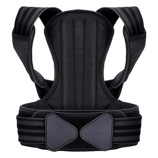 Posture for Men Women, with Support Plate, Breathable and Adjustable Back Support Providing from Back, Neck Shoulder - M M
