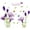 Lily Flowers, variant on Kiseki Beautiful Lovely Purple Lily Flowers Wall Decals Stickers