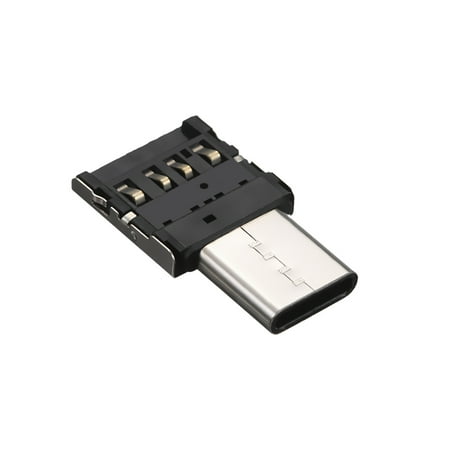 Mini OTG Adapter Type-C Male to USB Female Converter Data Transfer Adapter for Android (Best File Converter For Android)