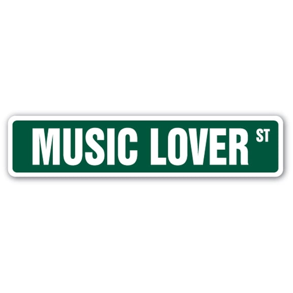 Music Lover Street [3 Pack] of Vinyl Decal Stickers |for Laptop Car