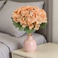 thumbnail image 4 of Hortensias artificiales realistas de plástico | Tallos florales artificiales de aspecto natural para la decoración del hogar | Arreglos para ramos de novia, salones de banquetes y centros de mesa, 4 of 6