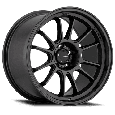 1 Konig 17x8 4X100 45 47B Hypergram MATTE BLACK Wheel Rim