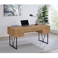 thumbnail image 2 of Coaster Analiese 63-inch 4-drawer Engineered Wood Writing Desk in Brown, 2 of 11