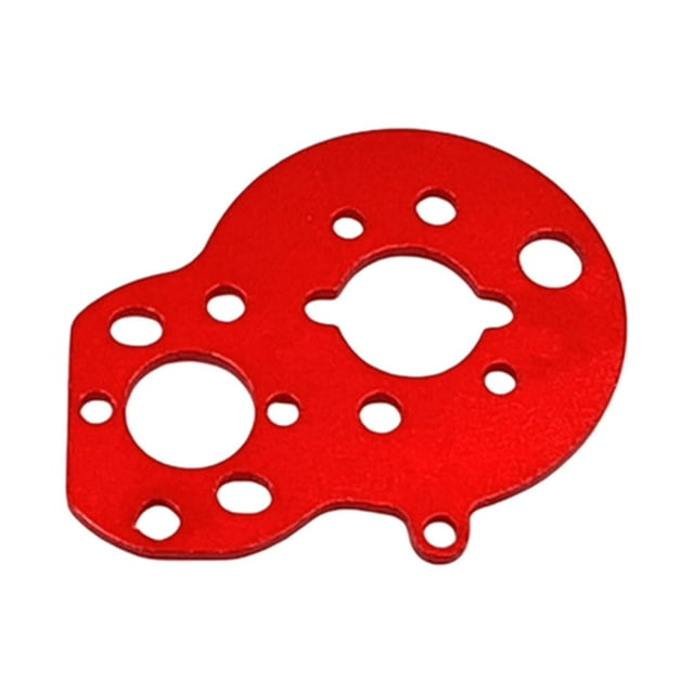 lionlar Support de Moteur de Voiture RC 1/24 Montage Simple Mises à Niveau Support de Moteur en Aluminium Rouge
