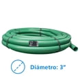 thumbnail image 2 of Rollo de Manguera de Nivel IUSA 100 m de 3" verde, 2 of 2