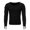 Black, variant on Vedolay Pullover Sweaters for Men Solid Pullover Long Sleeve Plush Tops Sweater White,L