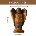 thumbnail image 2 of Angel Figurine Gemstones, 1.5 Inch Opal Stone Guardian Angel Figure, Healing Crystals Gemstones, Reiki Angel Gifts For Desk Decoration, 2 of 5