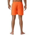 thumbnail image 3 of INSPIRE CHIC Men's Shorts Summer Colorful Elastic Waist Drawstring Surfing Board Shorts 34 Orange, 3 of 6