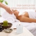 thumbnail image 3 of MasteelfCA 6pcs Embossed Glass Candle Container Kits Empty Round Candle Making Mason Jars, 3 of 8
