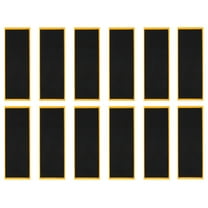 WRISTBIQUE Foam Grip Tape for Fingerboards Black Nonslip Accessories 12Pcs