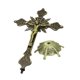 thumbnail image 3 of Estatua de Jesús de pie, crucifijo de pie, figura de mesa, crucifijo de Jesús, para decoración de mesa, altar, hogar y decoración cristiana, 3 of 9