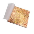 thumbnail image 1 of 50 Sheets Variegated Gold Leaf for Arts Gilding Crafting Leaf for Arts Gilding Decoration 5.5'' D, 1 of 7