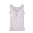 thumbnail image 2 of Censtreet Women's Modal Sleep Tank Top Sleeveless Pajamas Shirt, 2 of 5