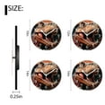 thumbnail image 2 of Wall Clock Silent Non-Ticking Battery Operated Modern Wall Clocks Decorative for Bathroom Kitchen-Dinosaur Wall Retro Art(12inch), 2 of 4