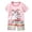 Light Pink, variant on Toddler Boys Summer Outfits Cartoon Printed Short Sleeved Tops and Shorts 2Pc Children's Suit Sets Size 18-24 Months ,Blue
