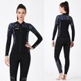 thumbnail image 4 of Vela de buceo 3mm Tops de traje de neopreno premium Titis de neopreno UV Protección Ubicación Buceo de buceo Scuba de canoa para aeróbicos de agua Snorkel Grey XXL seitruly OD003290-20, 4 of 7
