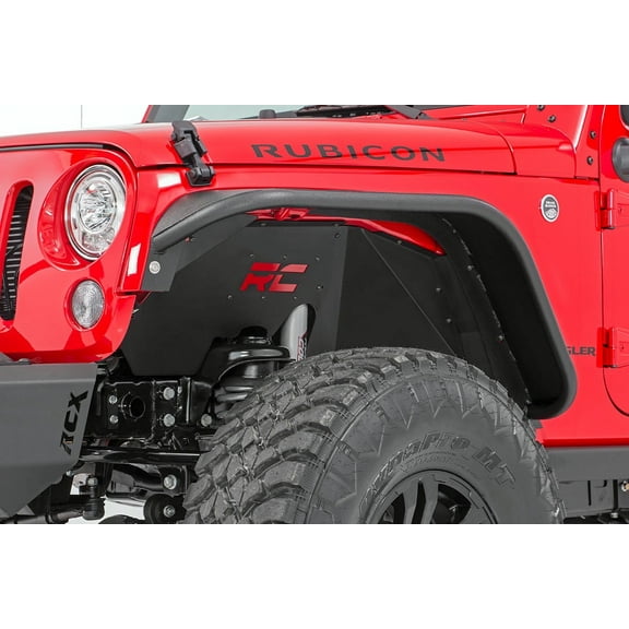 Rough Country Front Inner Fenders for 2007 - 2018 Jeep Wrangler JK - 1195