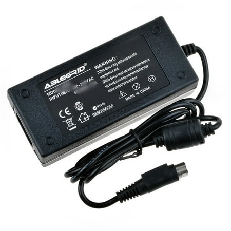 

ABLEGRID 24V AC / DC Adapter For Star Micronics TSP800 TSP800II TSP84 TSP847 TSP847IIE3 RX POS Receipt Printer 24VDC 2.0A Power Supply Cord Cable Charger PSU