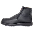 thumbnail image 2 of The Western Shops Men's Leather Double Zipper Moc Toe Slip-Resistant Soft Toe Work Boot, 2 of 5