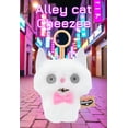 thumbnail image 3 of Fuggler Alley Cats Bag Charm Plush Keyring - Cheeze White, 3 of 6