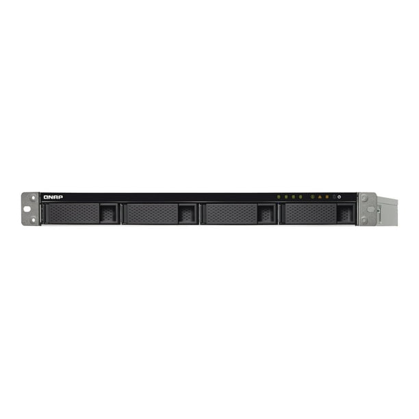 QNAP TS-432XU-RP - NAS server - 4 Baies - Montable en Rack - SATA 6Gb/S - RAID 0, 1, 5, 6, 10, JBOD, 5 hot spare, 6 hot spare, 10 hot spare - RAM 2 GB - Gigabit Ethernet / 10 Gigabit Ethernet - iSCSI support - 1U