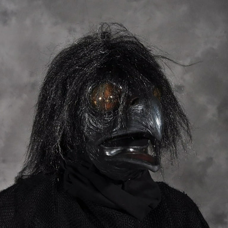 CROW (Hooded Jumpsuit met masker) - (L CROW (Hooded Jumpsuit met masker) - (L