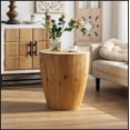 thumbnail image 4 of 21.06"Vintage Style Bucket Shaped Coffee Table for Office, Dining Room and Living Room, 4 of 10