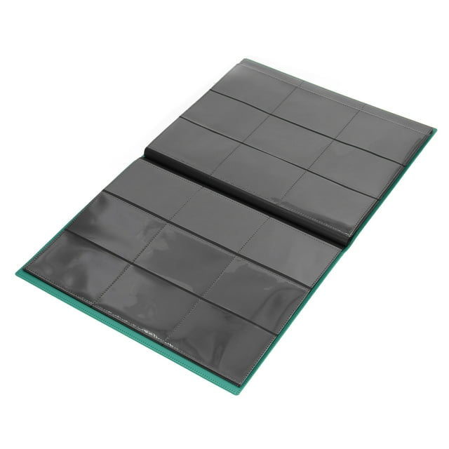 Card Binder, High Transparency Card Collection Storage Album Colorful Cover Design Trading Card Binder Not Easy to Deform and Embrittle Pockets Card Holder